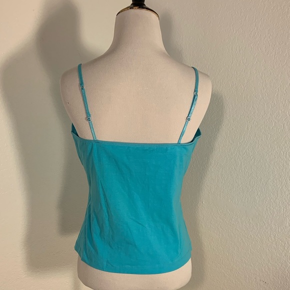 NWT Gillian O’Malley Turquoise Camisole Top 
- Size Large (11/13) - Picture 4 of 6